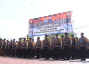 440 Personel Polres Siap Berangkat Amankan TPS