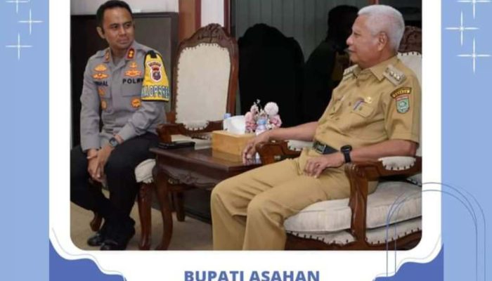 Bupati Asahan Terima Audiensi Kapolres Asahan