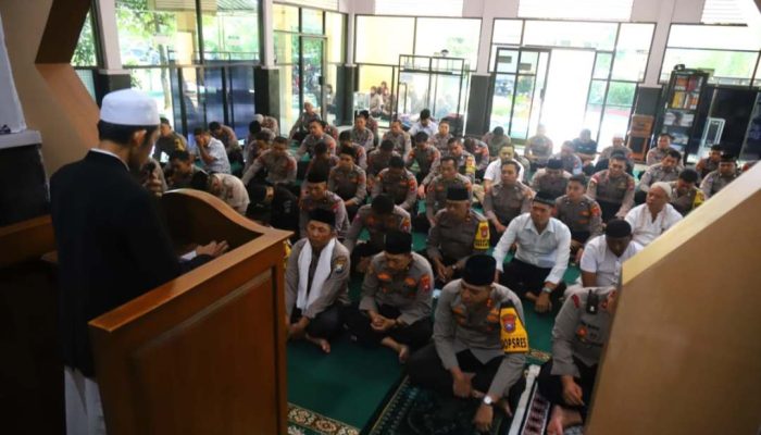Polres Magetan Gelar Binrohtal Peringati Isra’ Mi’raj