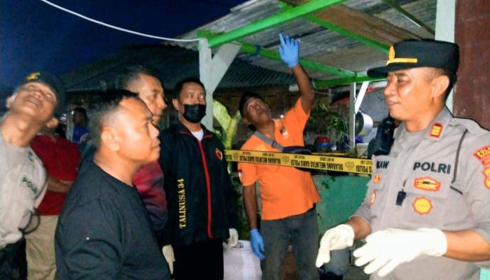 Inafis Polres Magetan Gercep Olah TKP Kasus Bunuh Diri
