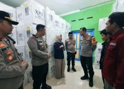 Kapolres Magetan Cek Gudang Logistik Pemilu 2024
