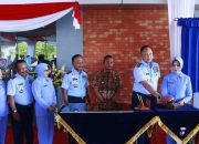 Danlanud Iswahjudi Dampingi Kasau Resmikan Satrad 221 Unit Radar Pacitan