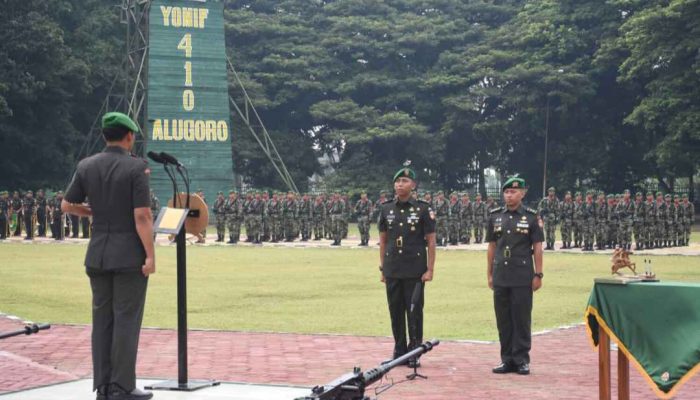 Posisi Danyonif 410 Alugoro Berganti ke Letkol Inf Agung Cahyono