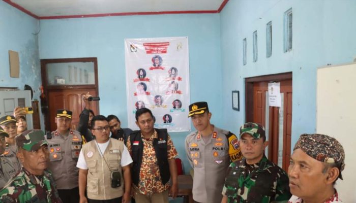 Forkopimda Magetan Patroli Cek Logistik di PPK