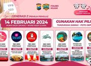 Kapolres Ngawi Hujani Beragam Hadiah Bagi Gen Z yang Nyoblos ke TPS