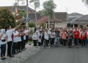 Jalan Sehat HPN 2024 di Polres Jombang Banjir Hadiah
