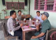 Karegident Satlantas Polres Tebing Tinggi Ngopi Bareng Wartawan