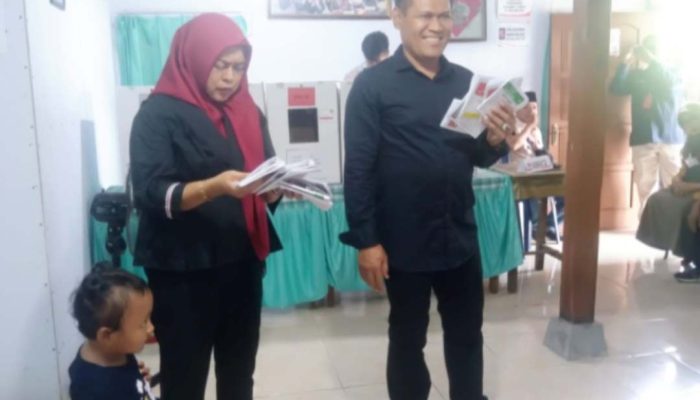 Ketua DPRD Magetan Nyoblos di TPS 1 Mojorejo