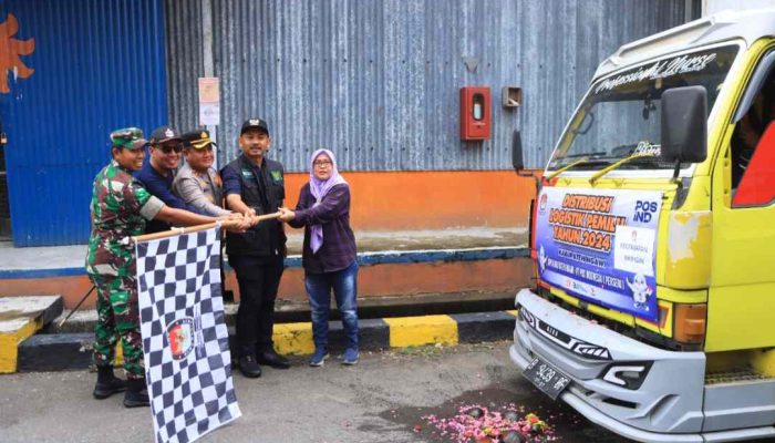 KPU Ngawi Mulai Distribusikan Logistik Pemilu ke TPS