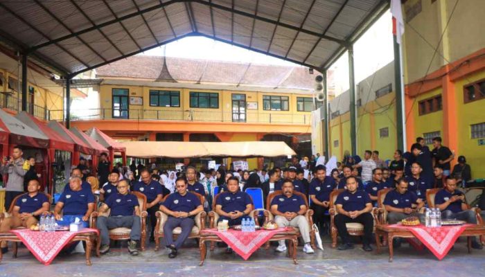 Polres Ngawi Dukung Kaum Milenial Gelar Deklarasi Damai Pemilu 2024