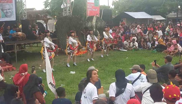 Relawan Jatim Beragam Jember Gelar Pentas Budaya Ajak Warga Pilih Ganjar-Mahfud