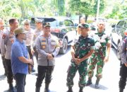Kawal Ketat Kotak Suara, Kapolres Ngawi dan Dandim 0805 Patroli Bersama