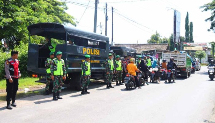 Polres Magetan Siagakan 1 Peleton Brimob Untuk Situasi Darurat