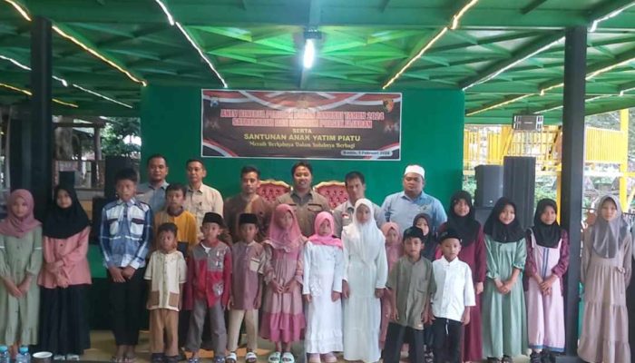 Polres Magetan dan Relawan 24 Jam Santuni Anak Yatim Piatu
