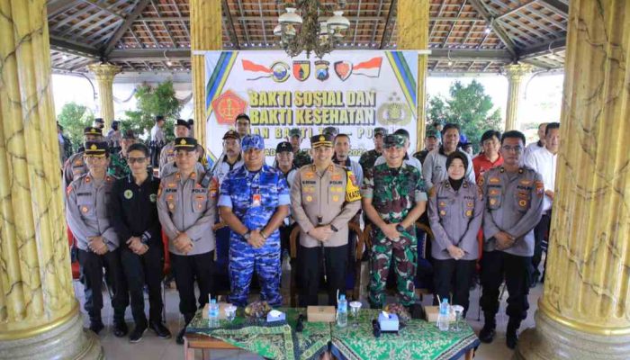 Zoom Kapolres Madiun dengan Kapolda Jatim dan Pangdam V Brawijaya