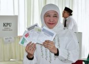 Khofifah : Partisipasi Warga Jatim di Pemilu 2024 Capai 82%