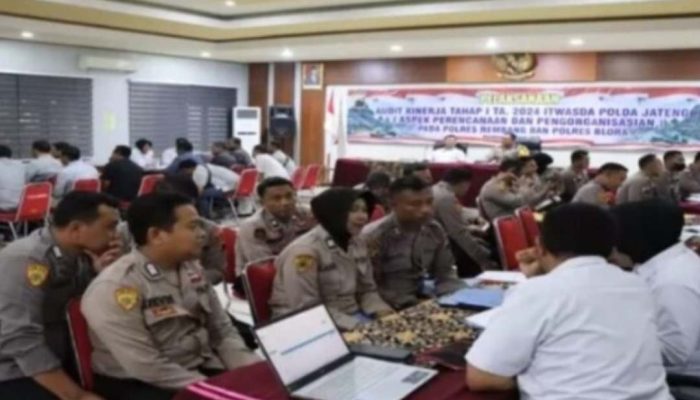 Itwasda Polda Jateng Audit Kinerja Polres Rembang dan Blora