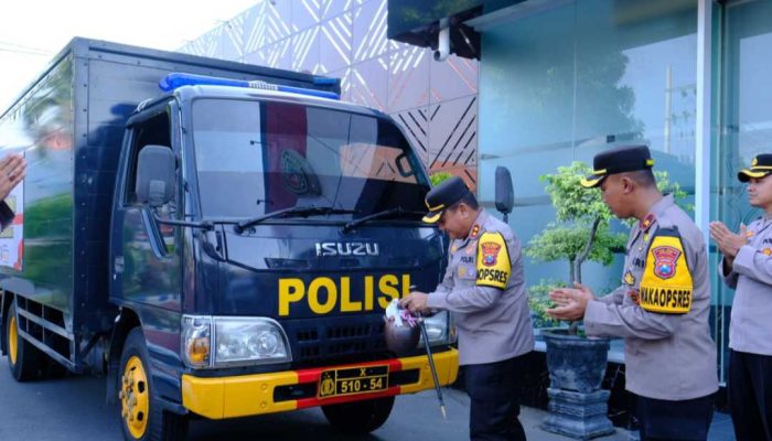 Bencana Banjir Jateng Sentuh Hati Polres Ngawi