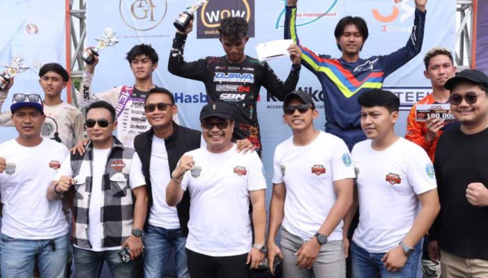 Cegah Balapan Liar Polres Ponorogo Gelar Grasstrack dan Motorcross