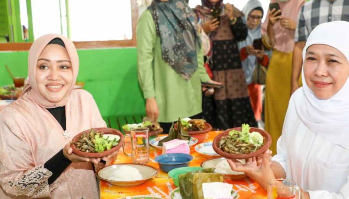 Khofifah Sebut Program Makan Siang Gratis Sudah Diuji Coba, Wujud Pemerataan Gizi