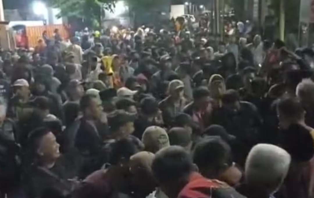 massa Pendukung caleg