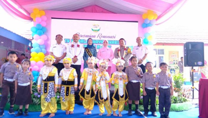 TK Kemala Bhayangkari 54 Ngawi Diresmikan Bupati dan Ketua YKB