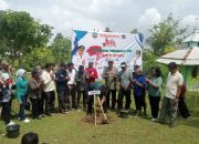 HUT PWI ke-78 dan HPN 2024 , PWI Blora Hijaukan Kawasan Wisata Bukit Kunci