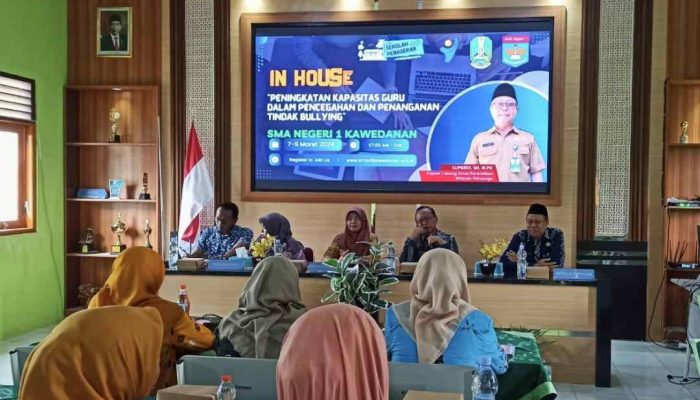 Cegah Aksi Bullying, SMAN 1 Kawedanan Hadirkan Reskrim Polres Magetan