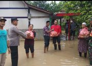 Sinergitas Tiga Pilar di Ngawi, Bantu Warga Paron Terdampak Banjir
