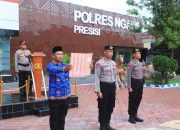 Kapolres Ngawi Pimpin Upacara Kesadaran Nasional