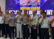 Satlantas Polres Ngawi, Jasa Marga dan Jasa Raharja Sosialisasi Pencegahan Lakalantas
