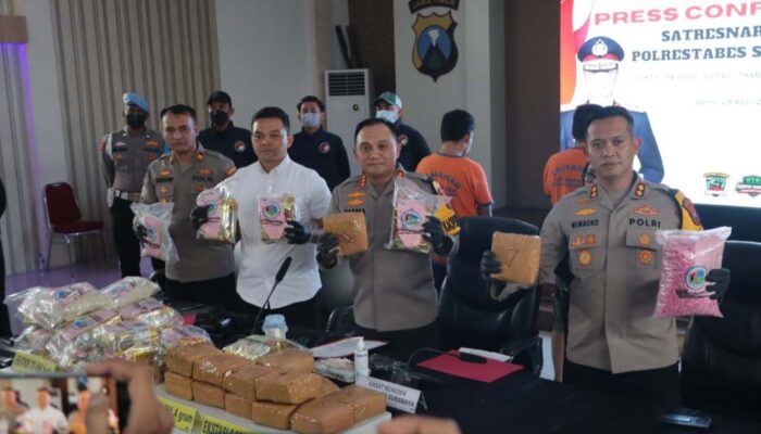 40 Kilo Sabu dan 26.019 Ekstasi Diamankan, 2 Kurir Jaringan Narkoba Sumatera-Jawa Diringkus