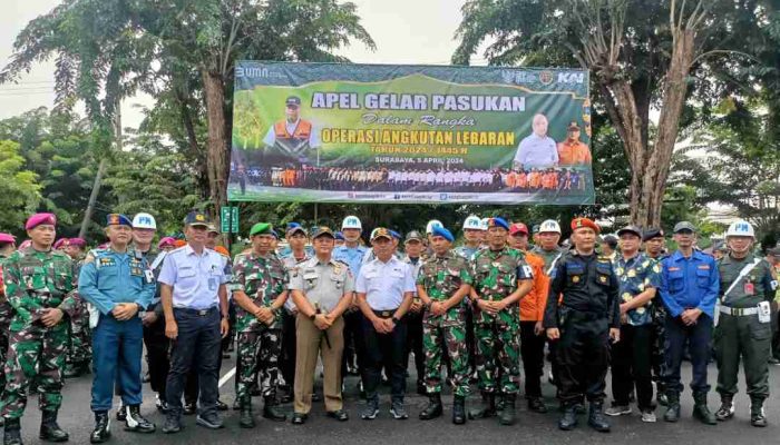 KAI Daop 8 Surabaya Apel Gelar Pasukan, Pastikan Operasional dan Pelayanan Optimal