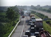 Bus Pahala Kencana Terbakar Hebat di Tol Jombang-Mojokerto, Begini Kronologinya