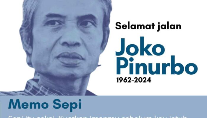 Joko Pinurbo, Pujangga Legendaris Tutup Usia