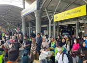 Arus Balik H+5 Lebaran, Pelanggan KA di Daop 8 Surabaya Lebih Banyak yang Datang