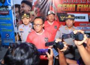 Nobar Timnas vs Uzbekistan di IKN Ngawi Dijaga Polisi