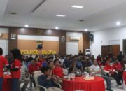 Keluarga Arhan Pratama Apresiasi Nobar Semifinal Piala Asia 2024 Polres Blora