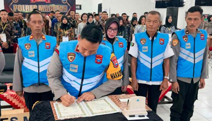 Pakta Integritas, Perkuat Profesionalisme Seleksi Rekrutmen Polri di Magetan