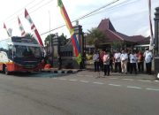 Pj Bupati Lepas Armada Gratis Arus Balik ke Jakarta