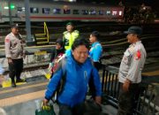 H+7 Aktivitas Arus Balik Masih Ada di Stasiun Ngawi