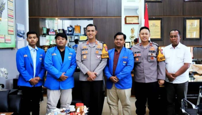 Kapolres Magetan Terima Audiensi dengan Pengurus Baru PMII