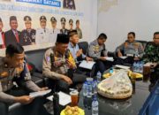 Satlantas Ngawi Gelar Doa Bersama di Rest Area