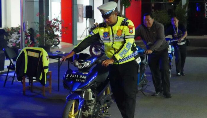 Respon Aduan Masyarakat Polisi Amankan 9 Motor