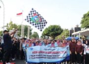 Cara Berbeda, Pemkab Jombang Gelar Fun Walk Bersama Buruh di Peringatan May Day