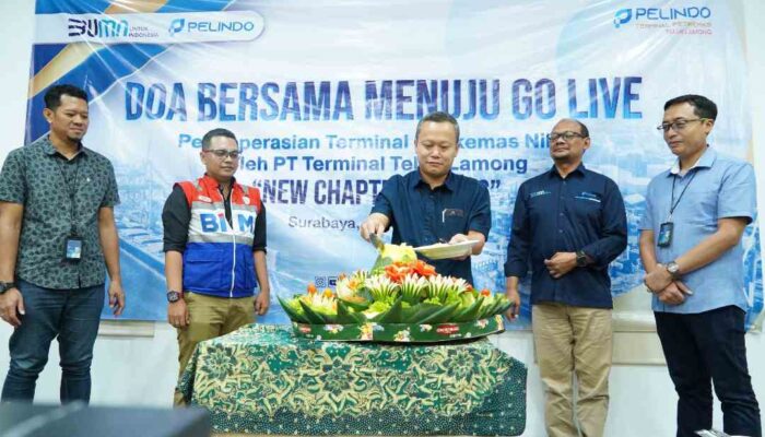 Terminal Teluk Lamong Resmi Operasikan Terminal Petikemas Nilam