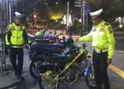 Razia Cegah BaLi, Satlantas Ngawi Amankan 13 Motor