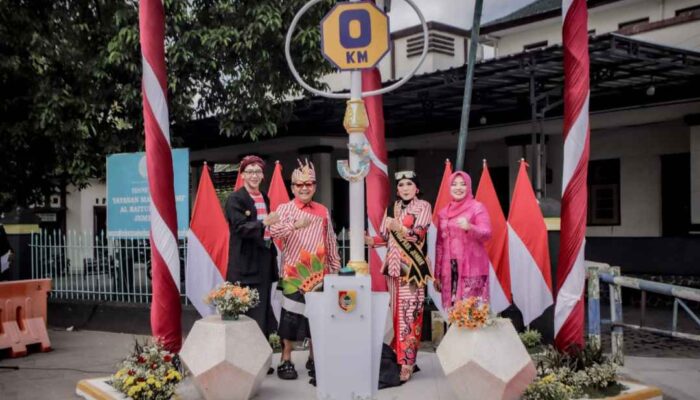 Bupati Jember Resmikan Tugu Nol Kilometer, Cocok Jadi Spot Swafoto