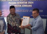 Diantar Puluhan Kepala Desa ke Kantor Demokrat, Kades di Jombang Mohon Dukungan Jadi Bupati