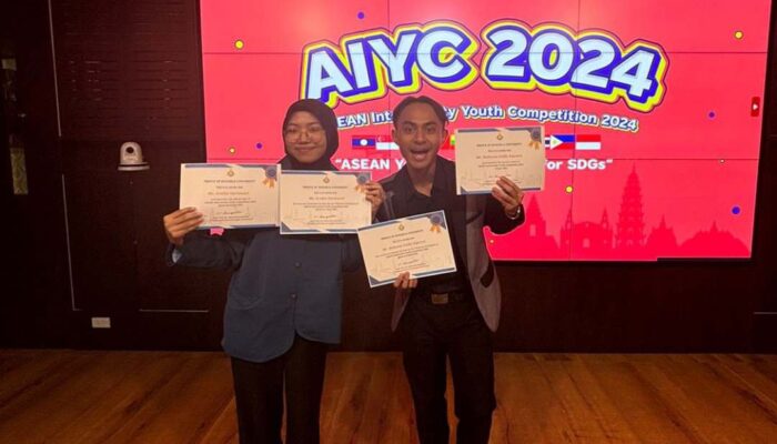 AIYC 2024 Thailand Mahasiswa Unair Raih 2 Juara